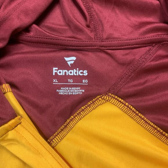 Washington Commanders Fanatics Women’s Full Zip Hoodie Burgundy/ Gold Size XL - Picture 2 of 6